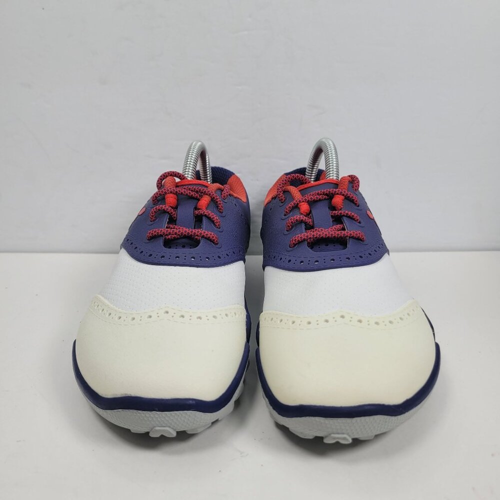 Vivobarefoot Linx Women's Blue White Red Golf Shoes US Size 6 EU 36 - Picture 3 of 8